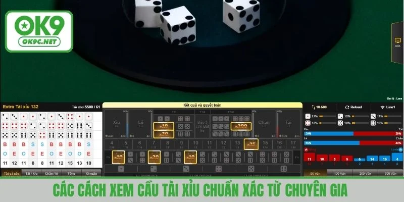 Các cách xem cầu tài xỉu chuẩn xác từ chuyên gia 