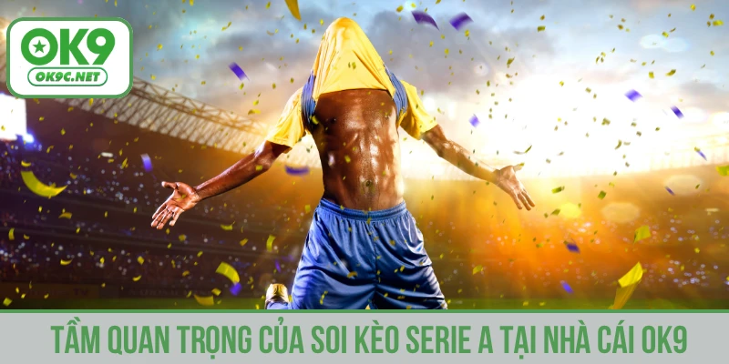 Tầm quan trọng của soi kèo serie A tại nhà cái OK9